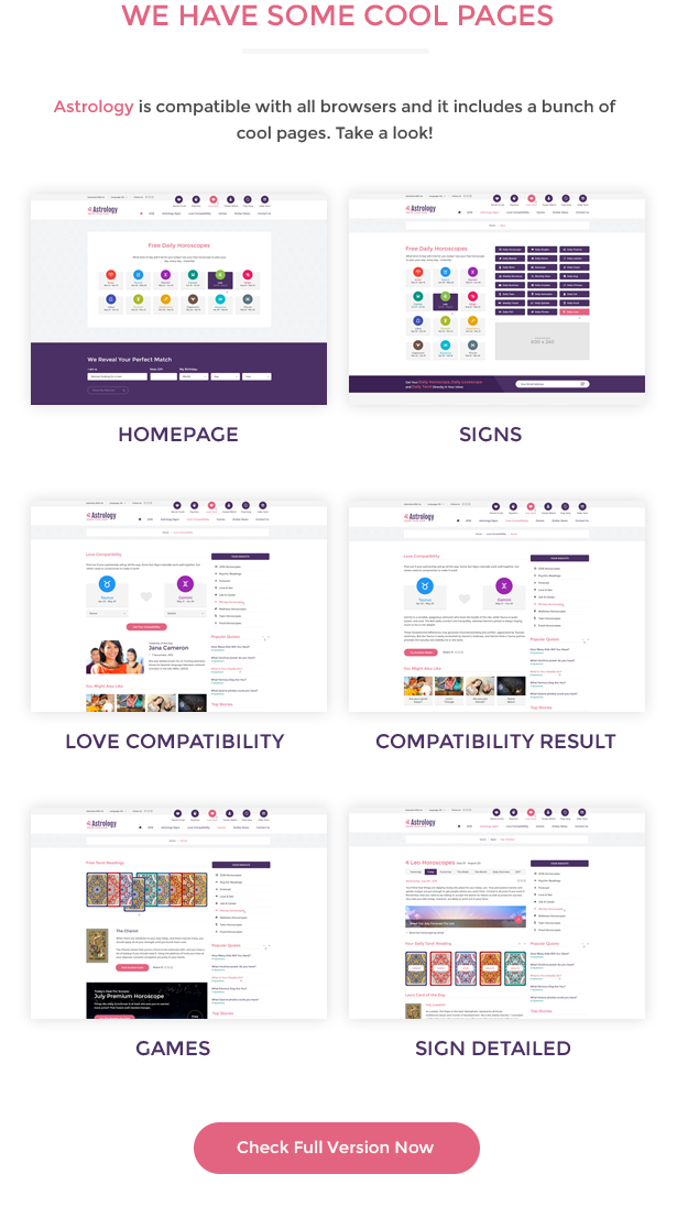 Astrology - Bootstrap HTML Template - 2