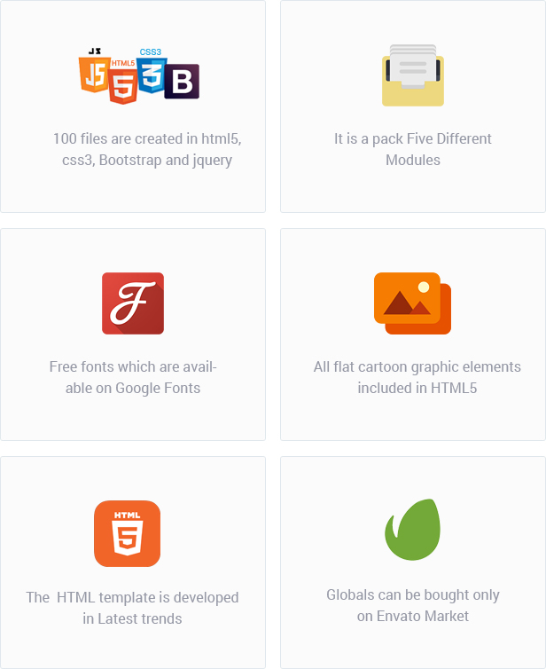 Globals - Material & Bootstrap HTML Template - 8