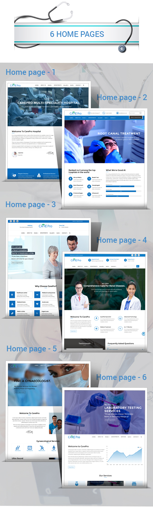 Care Pro Medical Template - 1
