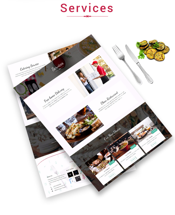 Precious Restaurant Template - 6