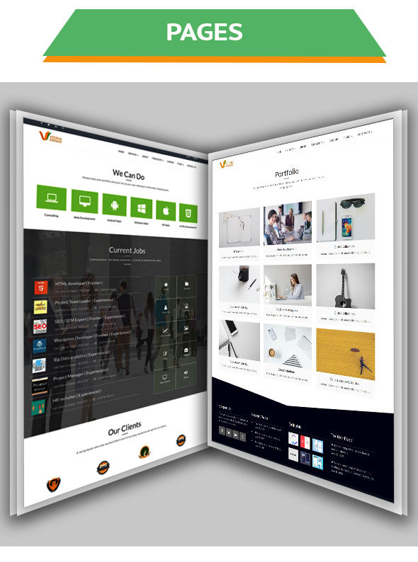 Vedha - Corporate HTML template - 2