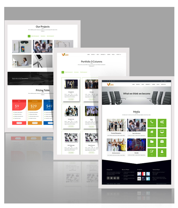 Vedha - Corporate HTML template - 3